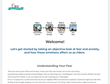 Tablet Screenshot of calmconfident.com
